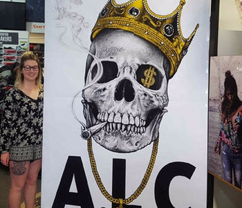 Dope new window display