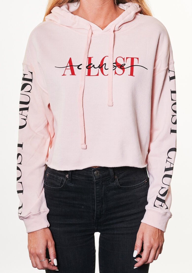 Pink vogue outlet hoodie