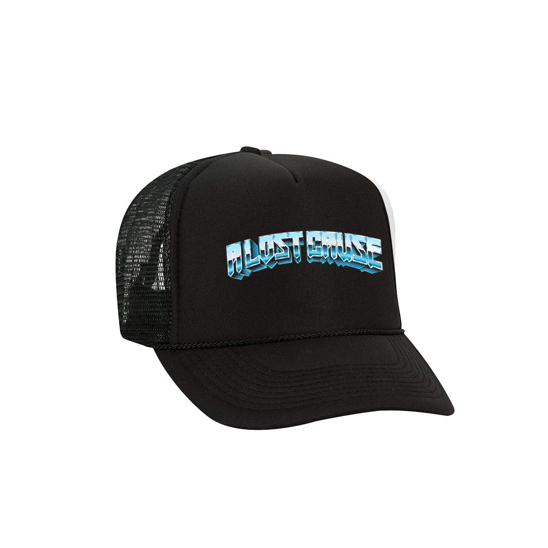 Chrome Trucker Cap – A Lost Cause