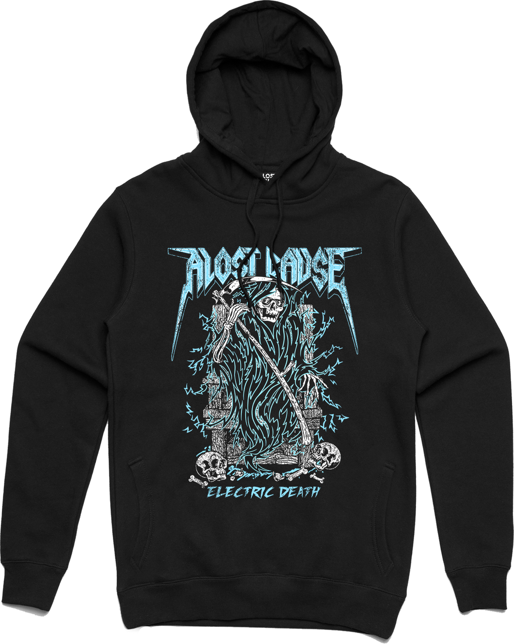 Electric Death Slip Pocket Hoodie