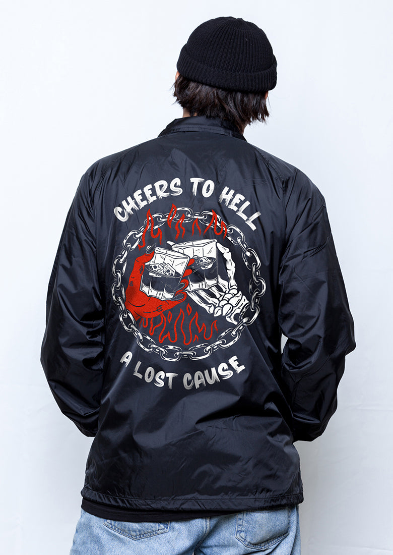 Cheers To Hell Coaches Jacket – A Lost Cause