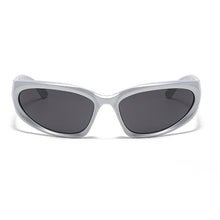 Load image into Gallery viewer, Saber Silver Sunglasses
