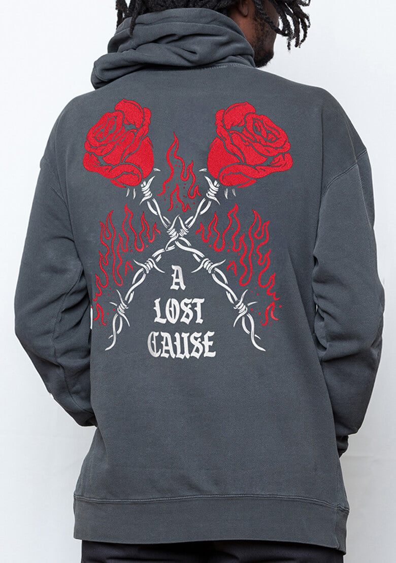 Burning Rose V2 Hoodie