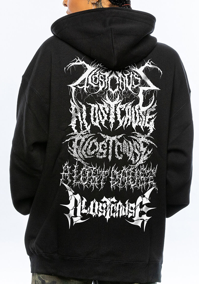 Dark Omens Bf Full Zip Hood