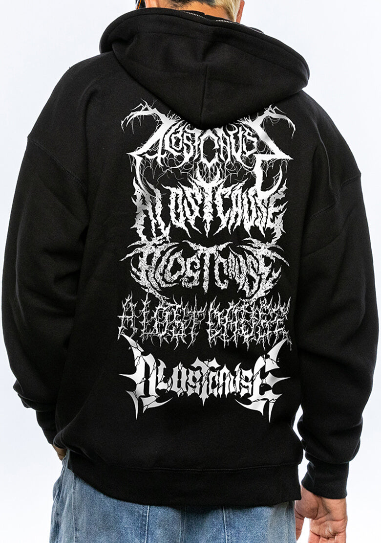 Dark Omens Full Zip Hood