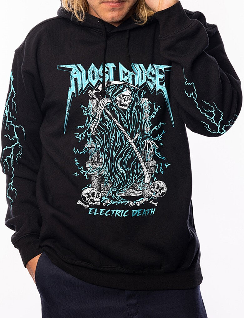 Electric Death Slip Pocket Hoodie