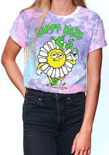 Load image into Gallery viewer, Happy Daze Tie Dye Boyfriend Tee
