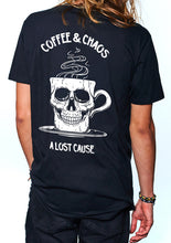 Load image into Gallery viewer, Coffee and Chaos Tee
