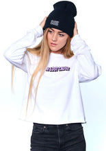 Load image into Gallery viewer, Saucey Long Sleeve Crop Tee
