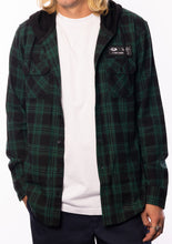 Load image into Gallery viewer, Tears Hooded Flannel Shirt
